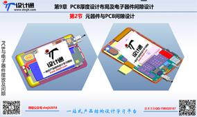 第九章：电子器件PCB板固定摆放细节设计课程