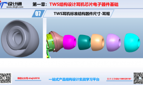 TWS降噪耳机结构设计标准耳帽材料规格及细节设计（资料）：第9节